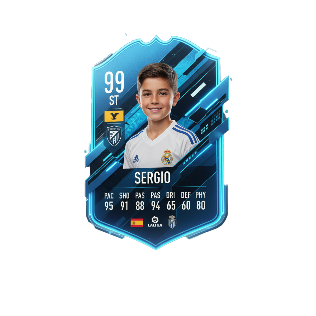 FUTCARD PERSONALIZADO